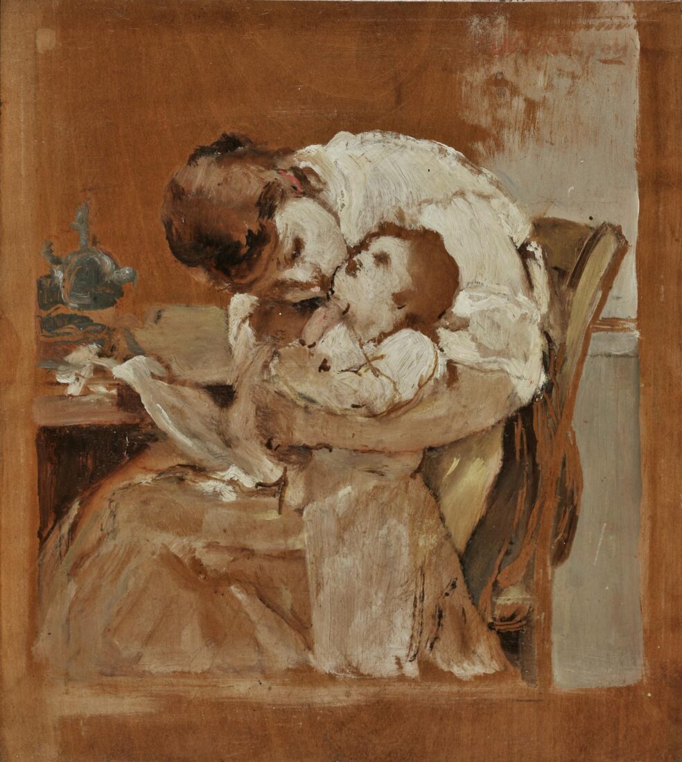 Mother with Child - Lytras Nikephoros