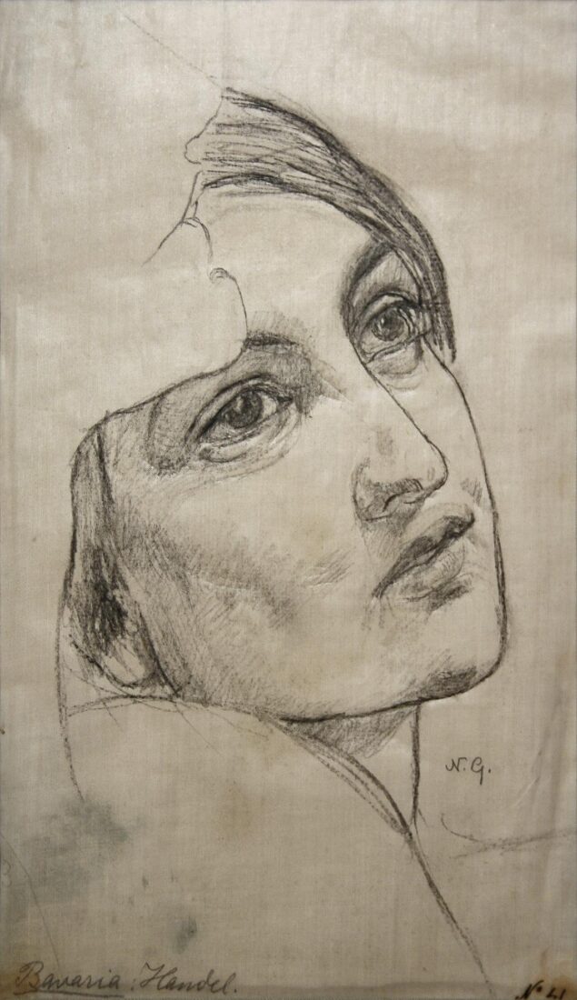 Study for the Head of “Commerce”