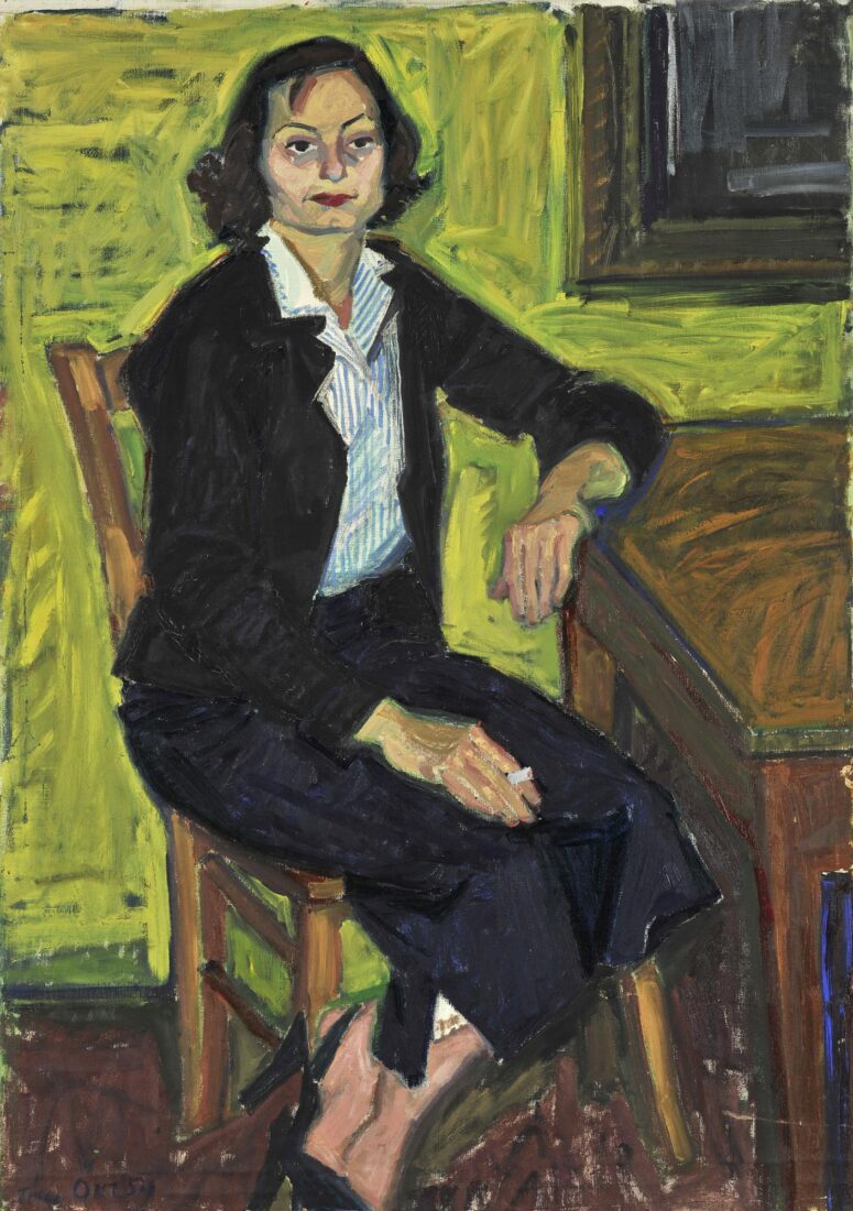 Portrait of Α.Τ. (Anne-Marie Tzaske) - Tetsis Panayiotis