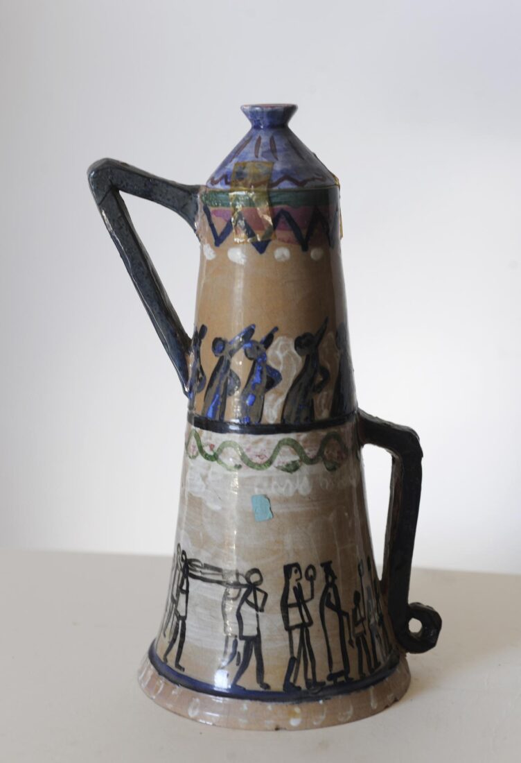 Anthropomorphic Ceramic Vase - Kapralos Christos