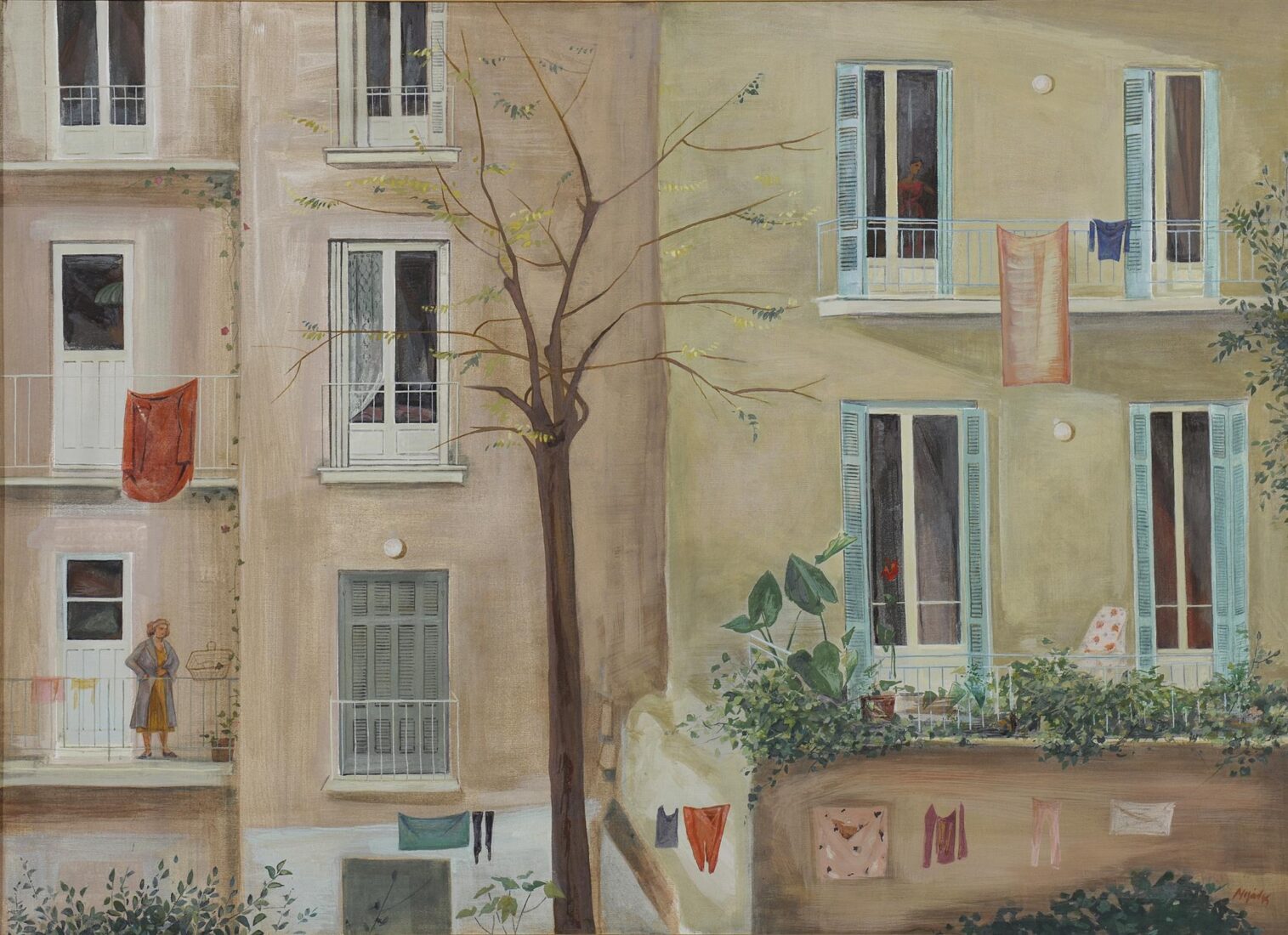 Rear View of Apartment Blocks - Migadis Yannis