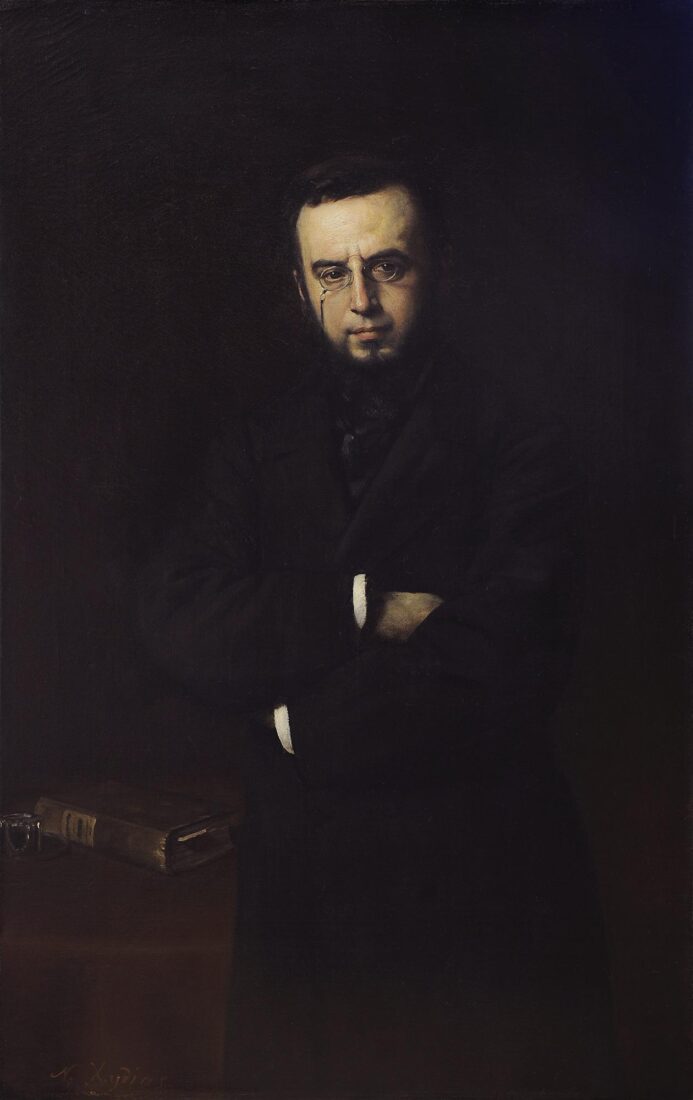 Portrait of Dimitrios Vikelas